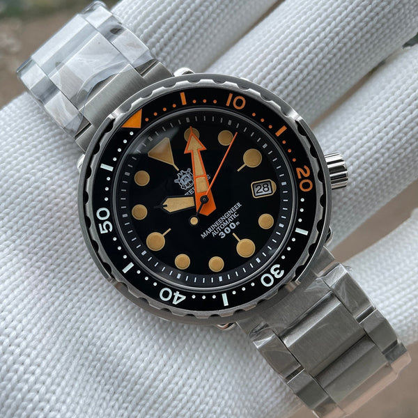 Luxury Dive SD1975V 30Bar Waterproof Swiss Super Luminous NH35 Fashion Mechanical Watch For Men  -  GeraldBlack.com