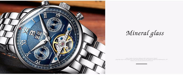 Luxury Fashion Big Automatic Mechanical Sports Wrist Watch for Men  -  GeraldBlack.com