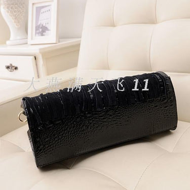 Luxury Fashion Cowhide Leather Women Handbags Tassel Rhinestone Tote Shoulder Messenger Portable Bags  -  GeraldBlack.com