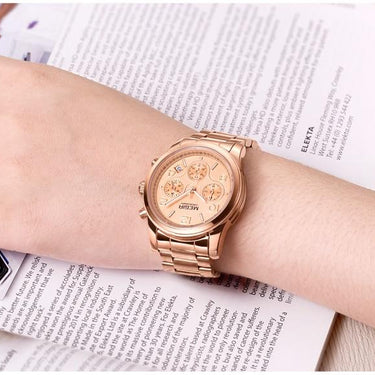 Luxury Fashion Lovers Women's Quartz Sports Watches with Alloy Case - SolaceConnect.com