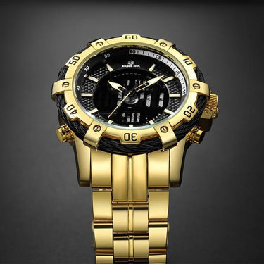 Luxury fashion Waterproof Military Quartz Watches for Men in Full Steel - SolaceConnect.com