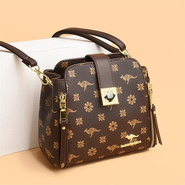 Luxury Genuine Leather Handbags Women's Bags Designer Handle Shoulder Messenger Bags Sac A Main  -  GeraldBlack.com