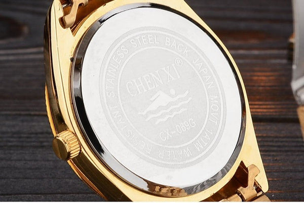 Luxury Gold Watch for Men with Complete Calendar & Auto Date  -  GeraldBlack.com
