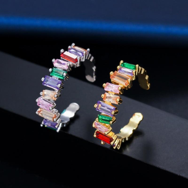 Luxury Handmade Cubic Zirconia Resizable Women's Engagement Ring  -  GeraldBlack.com