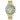 Luxury Iced Out Men's Watches Hip Hop Full Diamond Gold Green Quartz Wristwatch Waterproof Steel  -  GeraldBlack.com