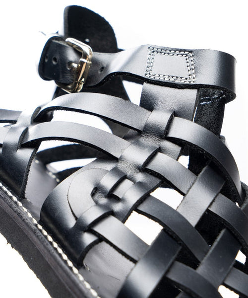 Luxury Italian Style Handmade Men's Cowhide Genuine Leather Sandals - SolaceConnect.com