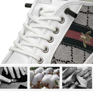Luxury men's designer casual sports sneakers ribbon color can be customized 45 46 P40  -  GeraldBlack.com