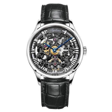 Luxury Men's Skeleton Mechanical Movement Sapphire Top Sports Watches - SolaceConnect.com