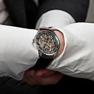 Luxury Men's Skeleton Mechanical Movement Sapphire Top Sports Watches  -  GeraldBlack.com