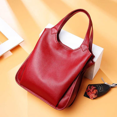 Luxury Soft Genuine Leather Large Leather Handbags for Women  -  GeraldBlack.com