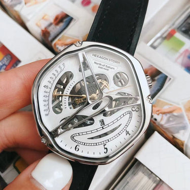 Luxury Watch Men Sports Automatic Mechanical Wristwatch Fashion Designer Stainless Steel 5Bar Waterproof Clock  -  GeraldBlack.com