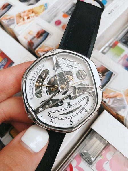 Luxury Watch Men Sports Automatic Mechanical Wristwatch Fashion Designer Stainless Steel 5Bar Waterproof Clock  -  GeraldBlack.com