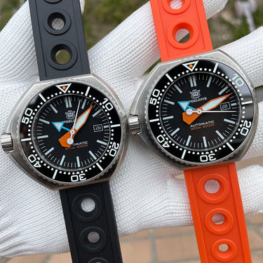 Luxury Wristwatch Left Crown 1200M Waterproof NH35 Automatic Tough Man Dive Watch Swiss  -  GeraldBlack.com