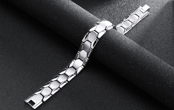 Male Fashion Men's Wristband Design Stainless Steel Bracelets  -  GeraldBlack.com