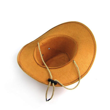 Men and Women 3 Colors Large Brim Cowboy Hats for Summer Outdoor  -  GeraldBlack.com