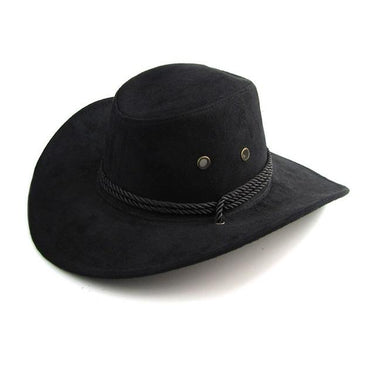 Men and Women 3 Colors Large Brim Cowboy Hats for Summer Outdoor - SolaceConnect.com