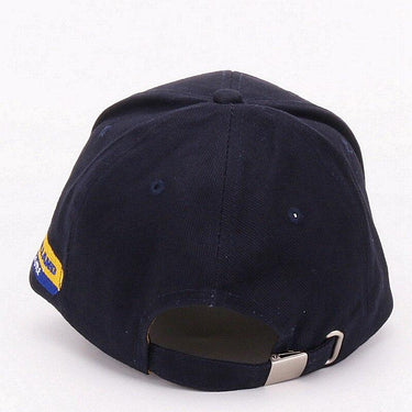 Men and Women Casual Navy Cotton Baseball Caps for Outdoor and Sports - SolaceConnect.com
