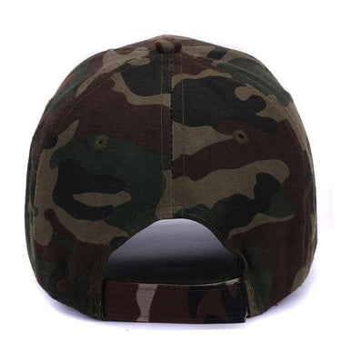 Men and Women Embroidery Eagle Camouflage USA Flag Baseball Caps - SolaceConnect.com