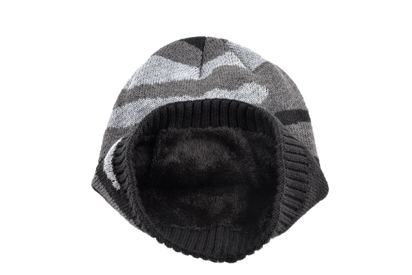 Men and Women Fashion Camoflauge Knitted Skullie Caps for Winter - SolaceConnect.com