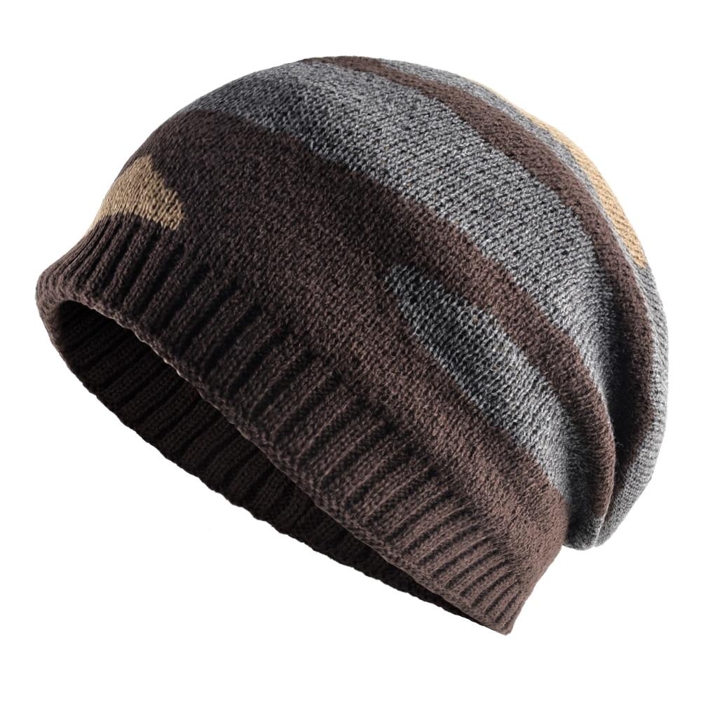 Men and Women Fashion Camoflauge Knitted Skullie Caps for Winter  -  GeraldBlack.com