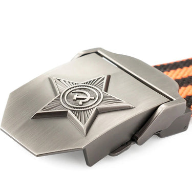 Men and Women High Quality 3D Five Rays Star Patriotic Retired Military Belt  -  GeraldBlack.com