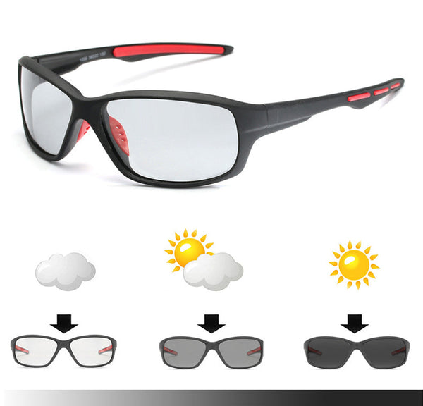 Men and Women Photochromic Polarized UV400 Cycling Sunglasses  -  GeraldBlack.com