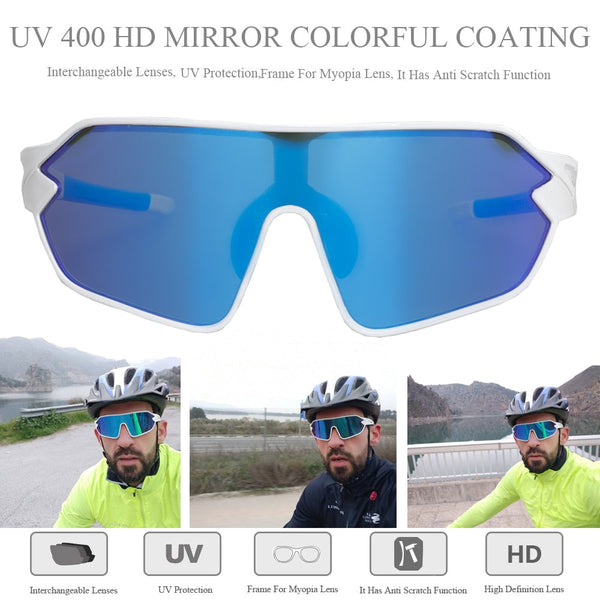 Men and Women Polarized UV400 Outdoor Sports Cycling Sunglasses  -  GeraldBlack.com