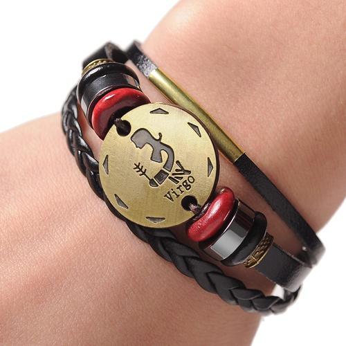 Men and Women’s Cuff Leather Bracelet Jewelry for Couples and Lovers - SolaceConnect.com