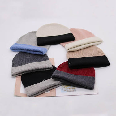 Men and Women Winter Fashion Simple Set-up Casual Warm Straight Tube Hat  -  GeraldBlack.com