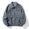 Men Camping Jacket Coats Retro Style Clothing Casual Bomber Jacket Coats Plus Size  -  GeraldBlack.com