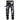 Men European American Black Patchwork Color Straight Tube Slim Body Stretch Jeans Fashion Casual Pants  -  GeraldBlack.com