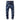 Men European American Fashion Patch Stitching Personality Hair Trim Straight Tube No Elastic Casual Jeans  -  GeraldBlack.com