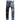 Men European and American Straight Tube Slim Splicing Color Jeans Simple Personality Street Casual Pants  -  GeraldBlack.com