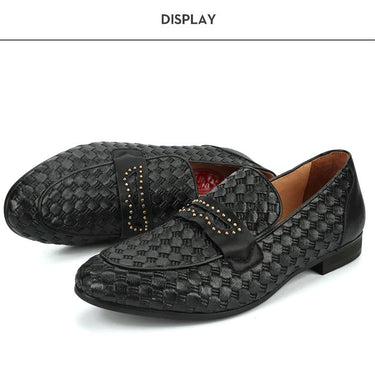 Men Handmade Breathable Casual Loafers Shoes  -  GeraldBlack.com