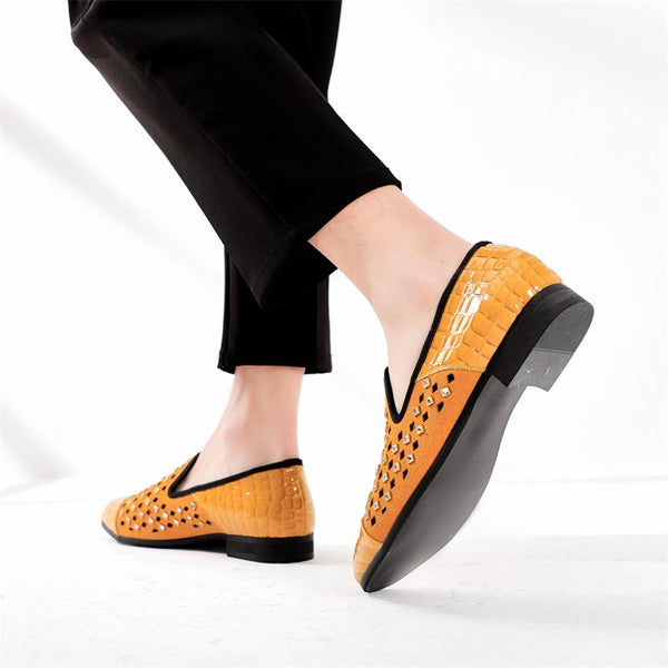 Men Hollow Comfortable Breathable Fashion Loafers Shoes  -  GeraldBlack.com