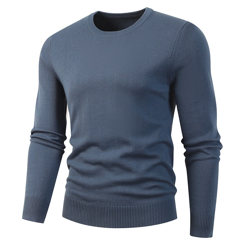 Men O Neck-Wu Lan Pullover Thicken Cotton Autumn Winter Jersey Sweatshirt Sweaters Boy Jumpers  -  GeraldBlack.com