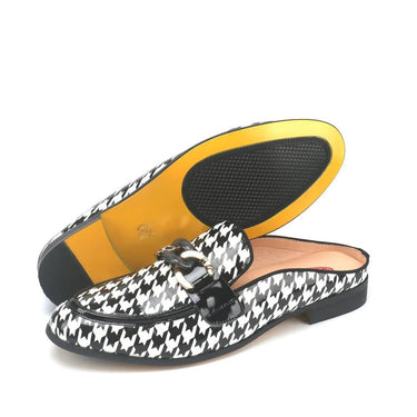 Men Popular Summer Fashion Casual Outdoor Leather Fashion Half Slippers Shoes  -  GeraldBlack.com