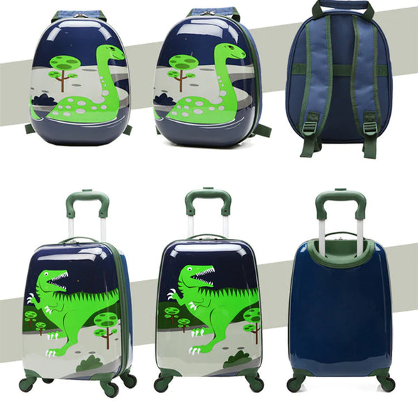 Men's 18 Inch PC Luggage Set Trolley Traveling Kids Children Suitcases  -  GeraldBlack.com