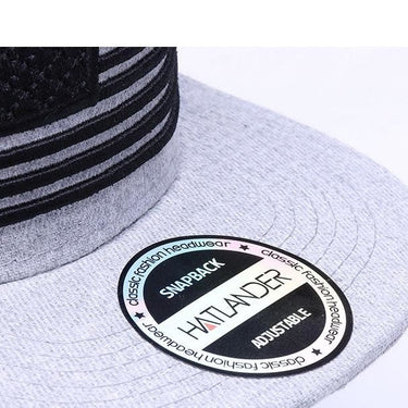 Men's 3D Raised Flag Embroidery Hip Hop Outdoor Snapback Baseball Cap - SolaceConnect.com