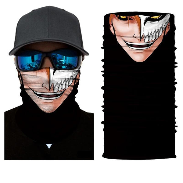 Men's 3D Seamless Multifunction Comic Characters Skull Printed Face Guard - SolaceConnect.com