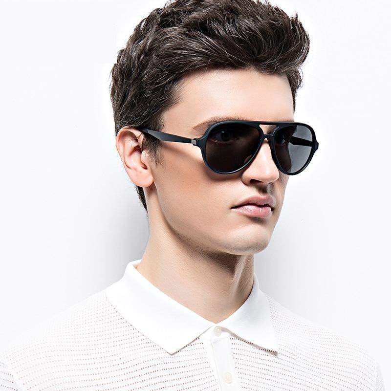 Men's Accessories and Eyewear Polarized Vintage Aluminum Frame Sunglasses  -  GeraldBlack.com