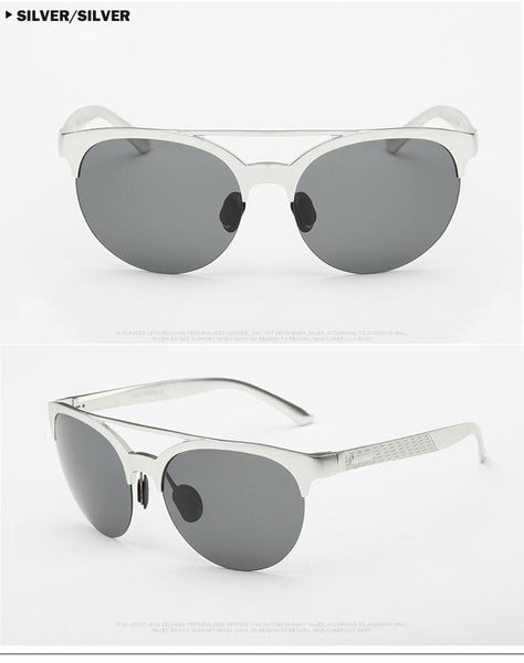 Men's Aluminum Magnesium Oversized Polarized Driving Sunglasses - SolaceConnect.com