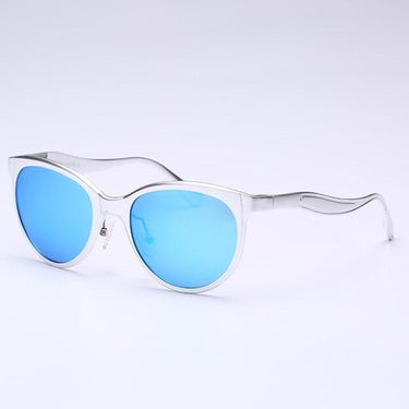 Men's Aluminum Magnesium Polarized Round Driving Sunglasses - SolaceConnect.com