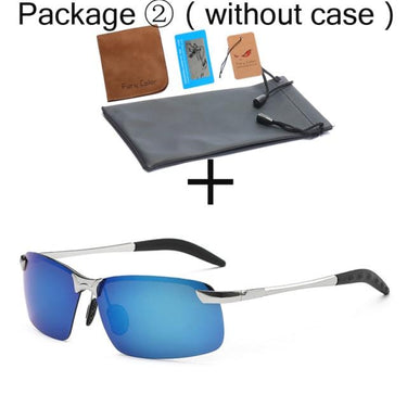 Men's Aluminum Magnesium UV400 HD Polarized Driving Sunglasses - SolaceConnect.com