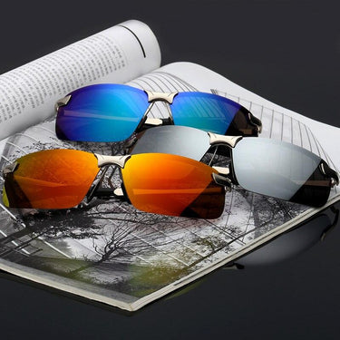 Men's Aluminum Magnesium UV400 HD Polarized Driving Sunglasses  -  GeraldBlack.com