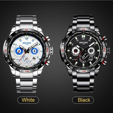 Men's Automatic Military Sport Mechanical Chronograph Water Resistant Watch  -  GeraldBlack.com