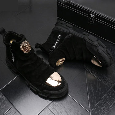 Men's autumn and winter Luxe boots designer fashion casual boots youth help bootsP4  -  GeraldBlack.com