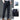 Men's Autumn Elastic Waist Business Casual Pants Nylon Fabric Comfortable Small Straight Tube  -  GeraldBlack.com