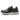 Men's Black Cozy Sports Genuine Leather Lace Up Flat Sneakers  -  GeraldBlack.com