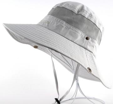 Men's Bob Summer Wide Brim UV Protection Bucket Hats for Outdoor Fishing - SolaceConnect.com